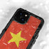 Vietnam Flag Distressed iPhone 15 Plus Waterproof Case