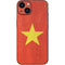 Vietnam Flag Distressed iPhone 15 Skin