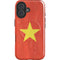 Vietnam Flag Distressed iPhone 16 Magsafe Impact Case