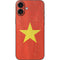 Vietnam Flag Distressed iPhone 16 Plus Skin