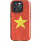 Vietnam Flag Distressed iPhone 16 Pro Magsafe Impact Case