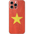Vietnam Flag Distressed iPhone 16 Pro Max Skin