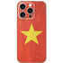 Vietnam Flag Distressed iPhone 16 Pro Skin