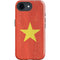 Vietnam Flag Distressed iPhone 16e Impact Case