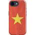 Vietnam Flag Distressed iPhone 16e Impact Case