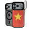 Vietnam Flag Distressed iPhone 18 Pro Kickstand Case