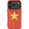 Vietnam Flag Distressed iPhone 18 Pro Max Impact Case