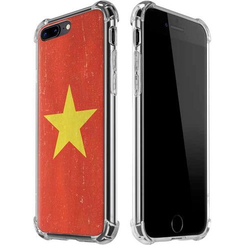 Vietnam Flag Distressed iPhone Cases