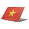 Vietnam Flag Distressed Apple MacBook Pro 16-inch Skin