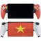 Vietnam Flag Distressed PlayStation Portal Remote Player Skin