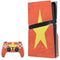 Vietnam Flag Distressed PS5 Pro Disk Bundle Skin