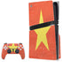 Vietnam Flag Distressed PS5 Pro Disk Bundle Skin
