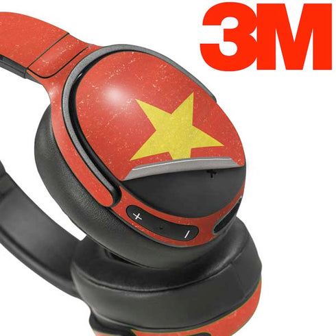Vietnam Flag Distressed Skullcandy Venue Skin