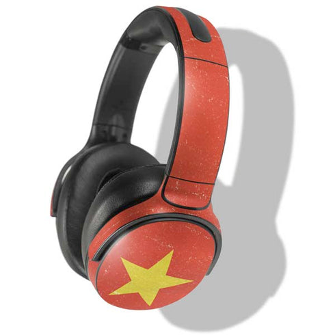 Vietnam Flag Distressed Skullcandy Venue Skin
