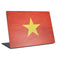 Vietnam Flag Distressed Laptop Skins