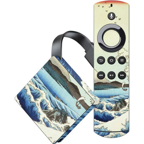 View from Satta Suruga Province by Hiroshige Amazon Fire TV Skin