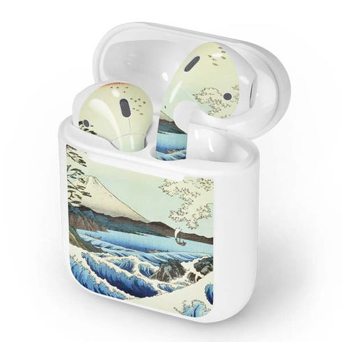 View from Satta Suruga Province by Hiroshige Apple AirPods Skin