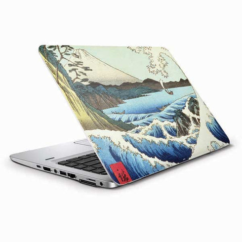 View from Satta Suruga Province by Hiroshige HP Elitebook Skin