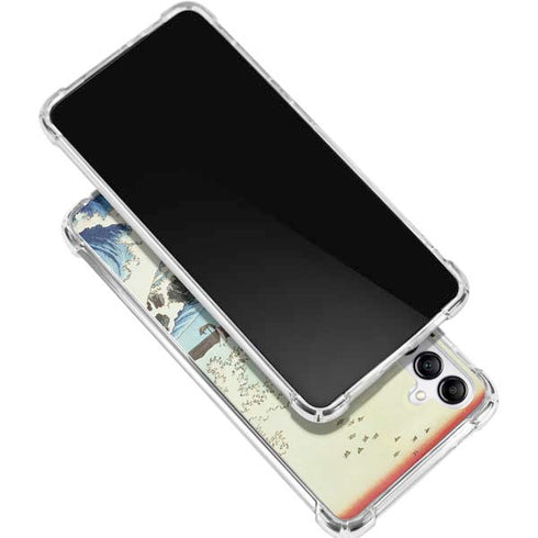 View from Satta Suruga Province by Hiroshige Gabb Phone 4 Clear Case