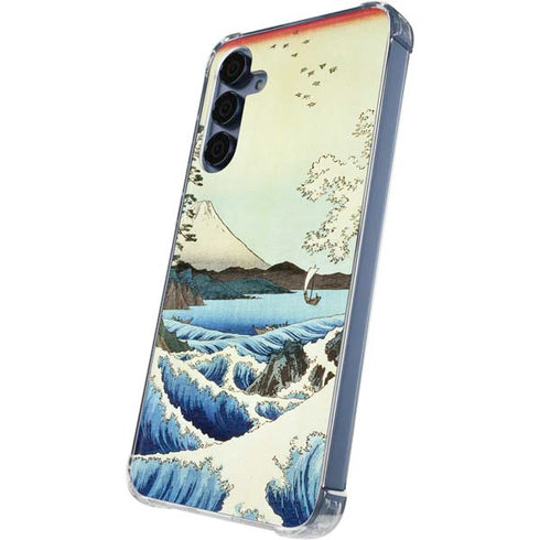 View from Satta Suruga Province by Hiroshige Galaxy A35 5G Clear Case