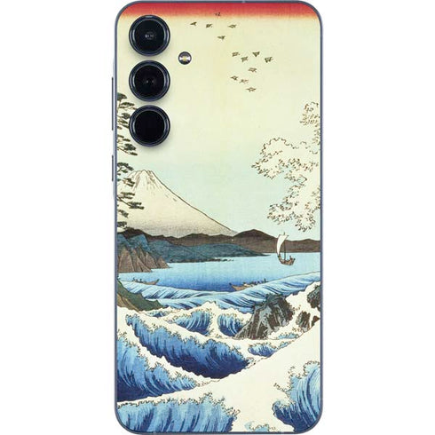 View from Satta Suruga Province by Hiroshige Galaxy A35 5G Skin