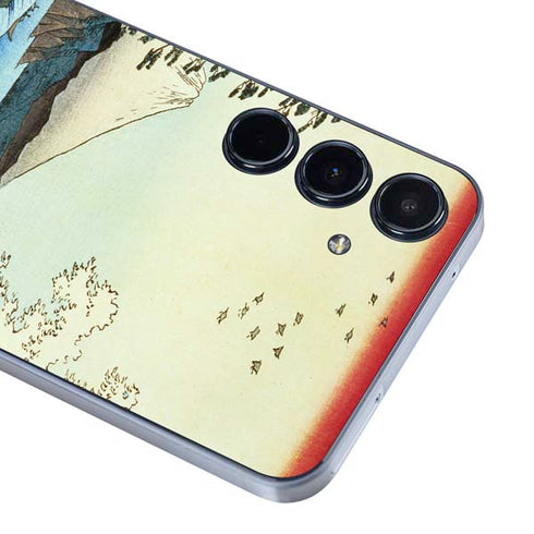 View from Satta Suruga Province by Hiroshige Galaxy A36 5G Skin