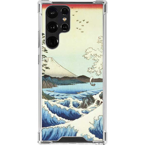View from Satta Suruga Province by Hiroshige Galaxy S23 Ultra Clear Case