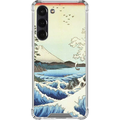 View from Satta Suruga Province by Hiroshige Galaxy S24 FE Clear Case