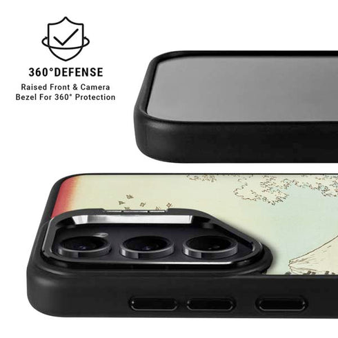 View from Satta Suruga Province by Hiroshige Galaxy S25 Kickstand Case