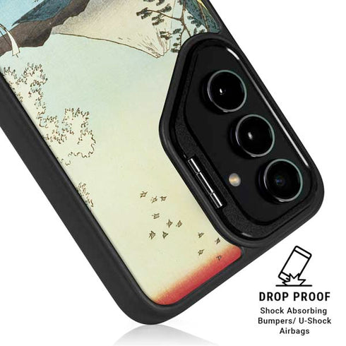 View from Satta Suruga Province by Hiroshige Galaxy S25 Kickstand Case