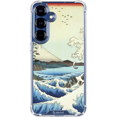 View from Satta Suruga Province by Hiroshige Galaxy S25 Clear Case