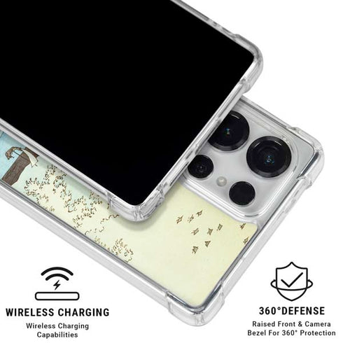 View from Satta Suruga Province by Hiroshige Galaxy S25 Ultra Clear Case