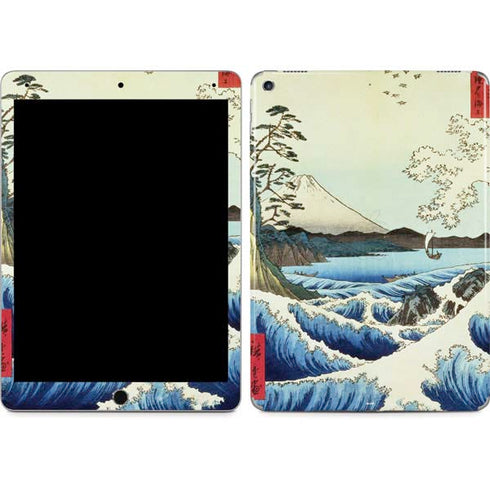 View from Satta Suruga Province by Hiroshige iPad Skins