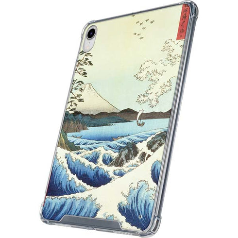 View from Satta Suruga Province by Hiroshige iPad 11th Gen (2025) Clear Case