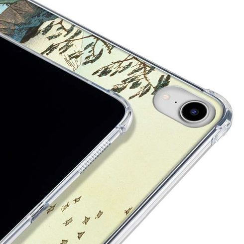 View from Satta Suruga Province by Hiroshige iPad 11th Gen (2025) Clear Case