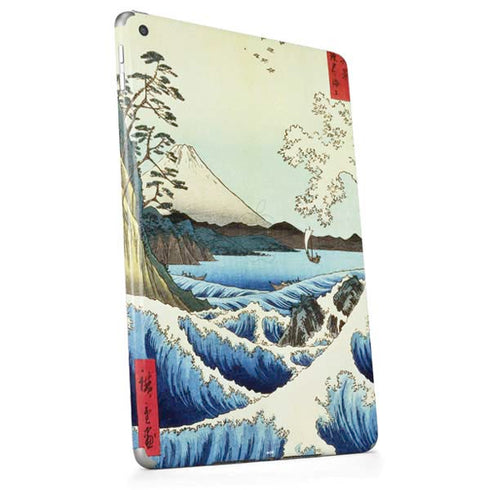 View from Satta Suruga Province by Hiroshige Apple iPad Skin