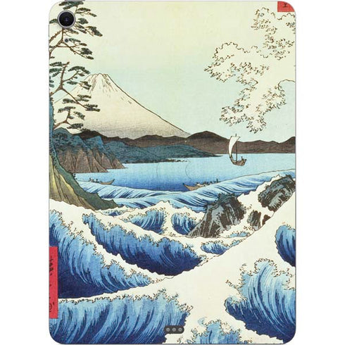 View from Satta Suruga Province by Hiroshige Apple iPad Air Skin