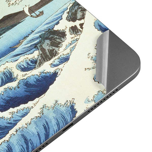 View from Satta Suruga Province by Hiroshige Apple iPad Mini Skin