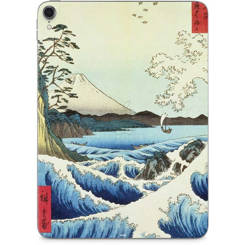 View from Satta Suruga Province by Hiroshige Apple iPad Pro Skin