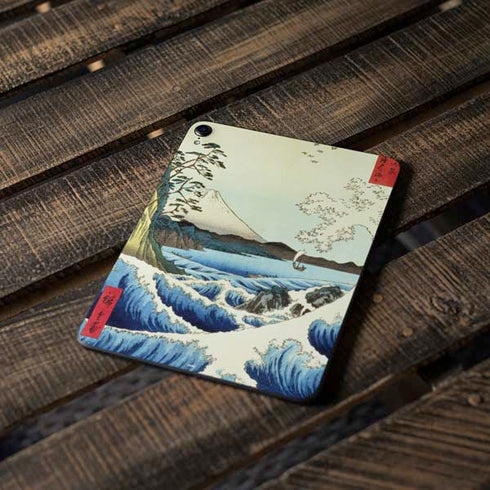 View from Satta Suruga Province by Hiroshige Apple iPad Pro Skin