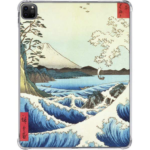 View from Satta Suruga Province by Hiroshige iPad Pro 11in (2024) Clear Case