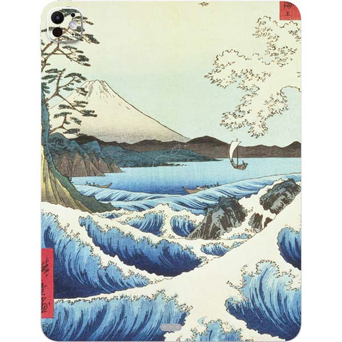 View from Satta Suruga Province by Hiroshige iPad Pro 13in M4 (2024) Skin