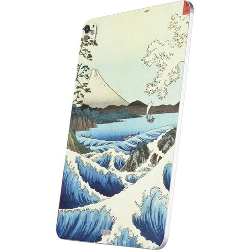 View from Satta Suruga Province by Hiroshige iPad Pro 13in M4 (2024) Skin