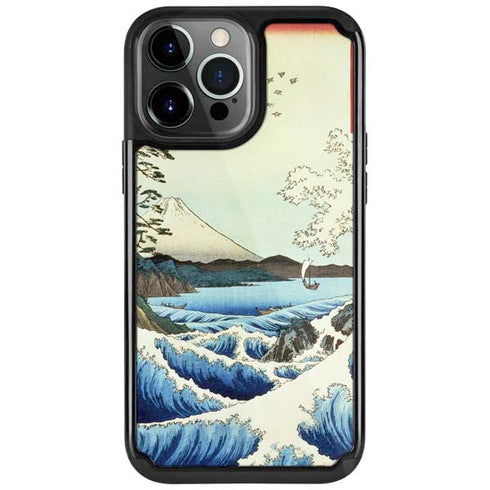 View from Satta Suruga Province by Hiroshige iPhone Cases