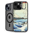 View from Satta Suruga Province by Hiroshige iPhone 14 Plus Kickstand Case