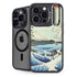 View from Satta Suruga Province by Hiroshige iPhone 14 Pro Kickstand Case