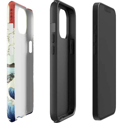 View from Satta Suruga Province by Hiroshige iPhone 15 Impact Case