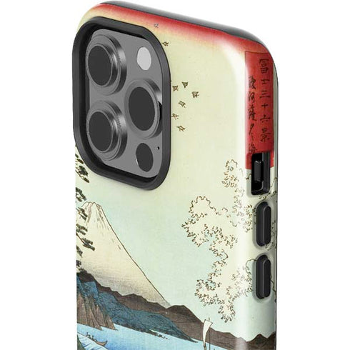 View from Satta Suruga Province by Hiroshige iPhone 15 Pro Impact Case