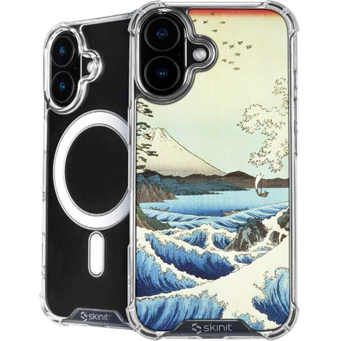 View from Satta Suruga Province by Hiroshige iPhone 16 MagSafe Case