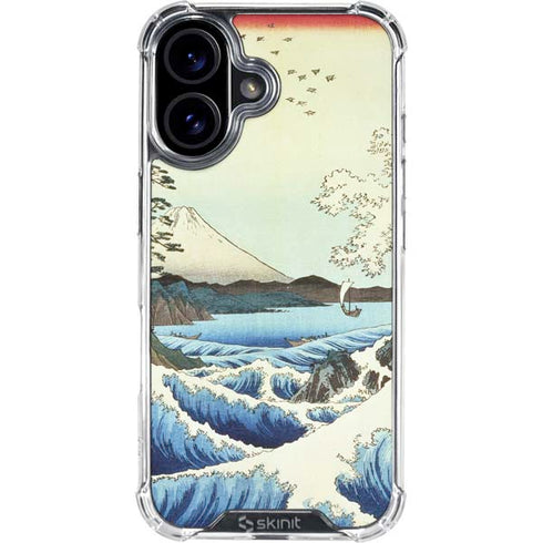 View from Satta Suruga Province by Hiroshige iPhone 16 Plus Clear Case